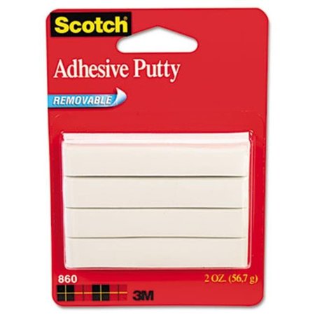 SCOTCH Scotch 860 Adhesive Putty- Nontoxic- 2 oz 860